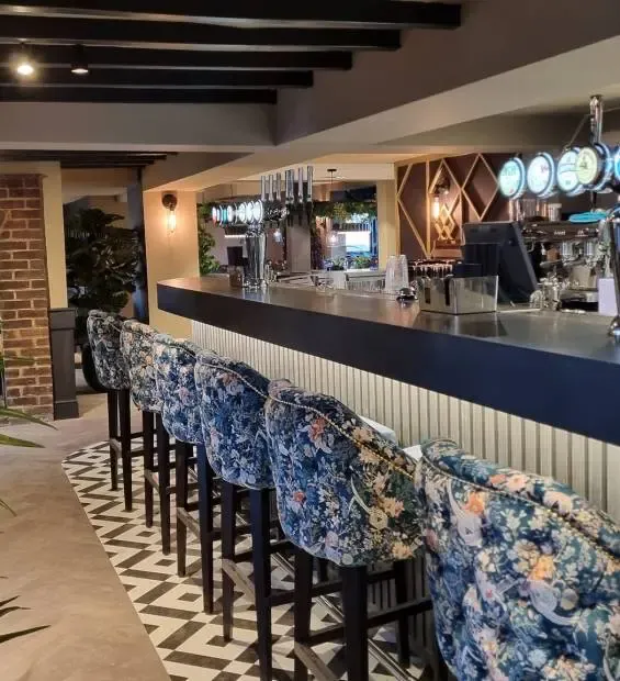 The bar