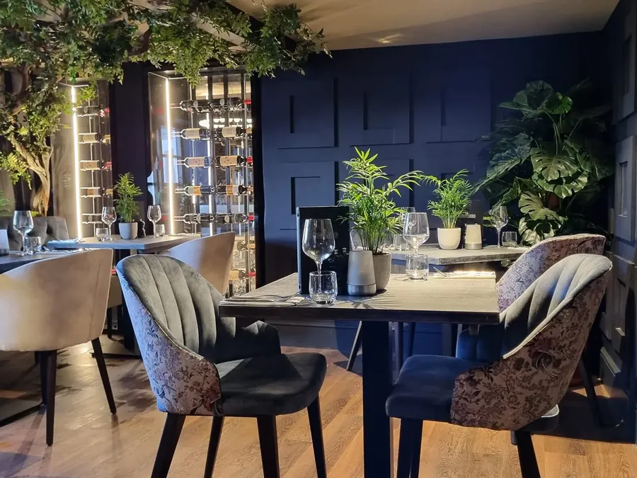 The restaurant at The Horseshoes