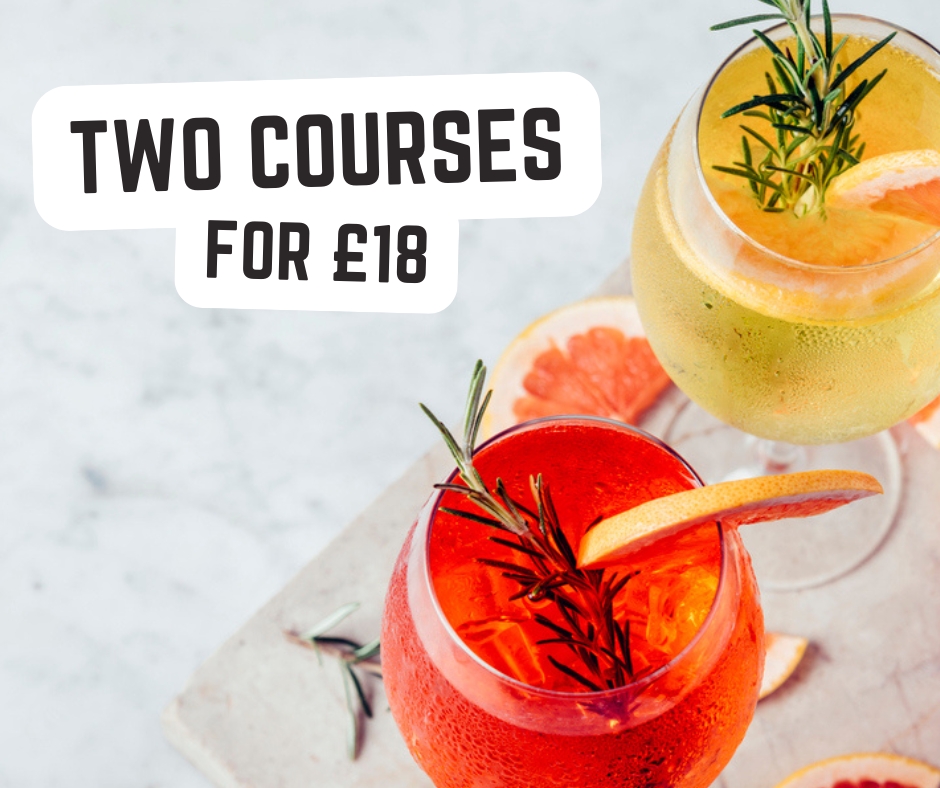 2 Courses for £18: Sun to Thur Evenings - The Milehouse